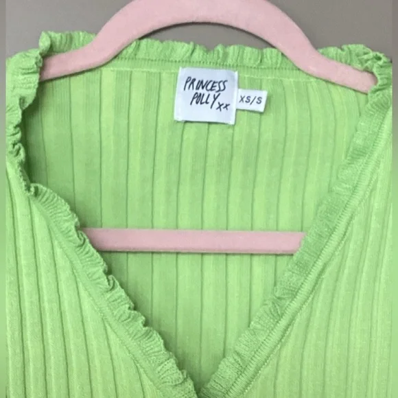 Princess Polly Green Cardigan ASO Kendall Jenner - Picture 3 of 5